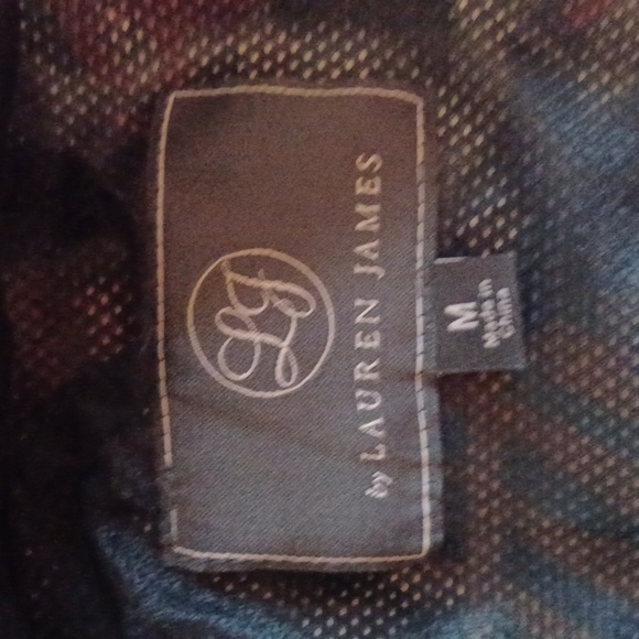 Lauren James Anorak Tropical Print Rain Jacket ** SZ M - Picture 8 of 11